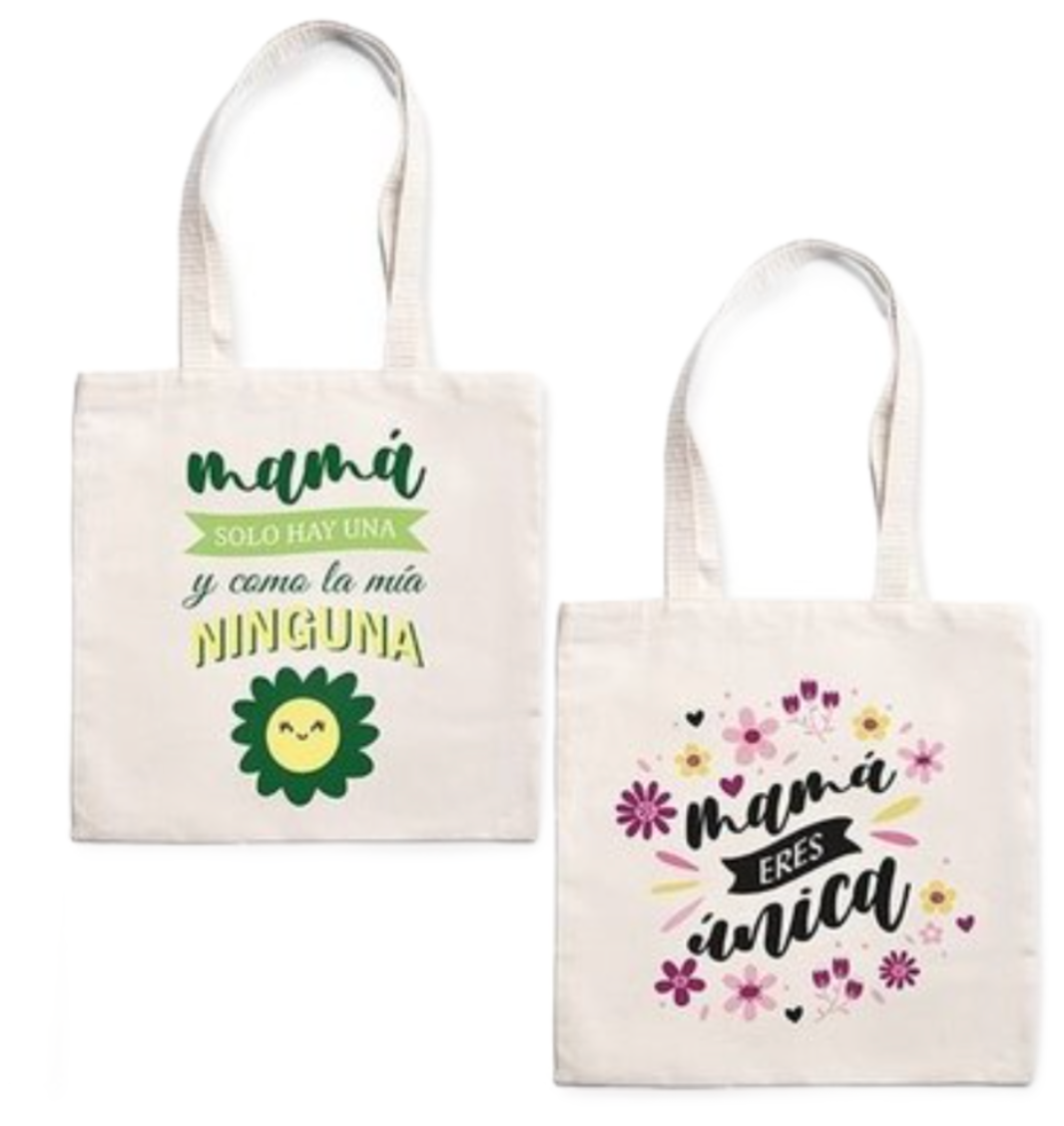 Bolsa Tela Mamá Mensajes