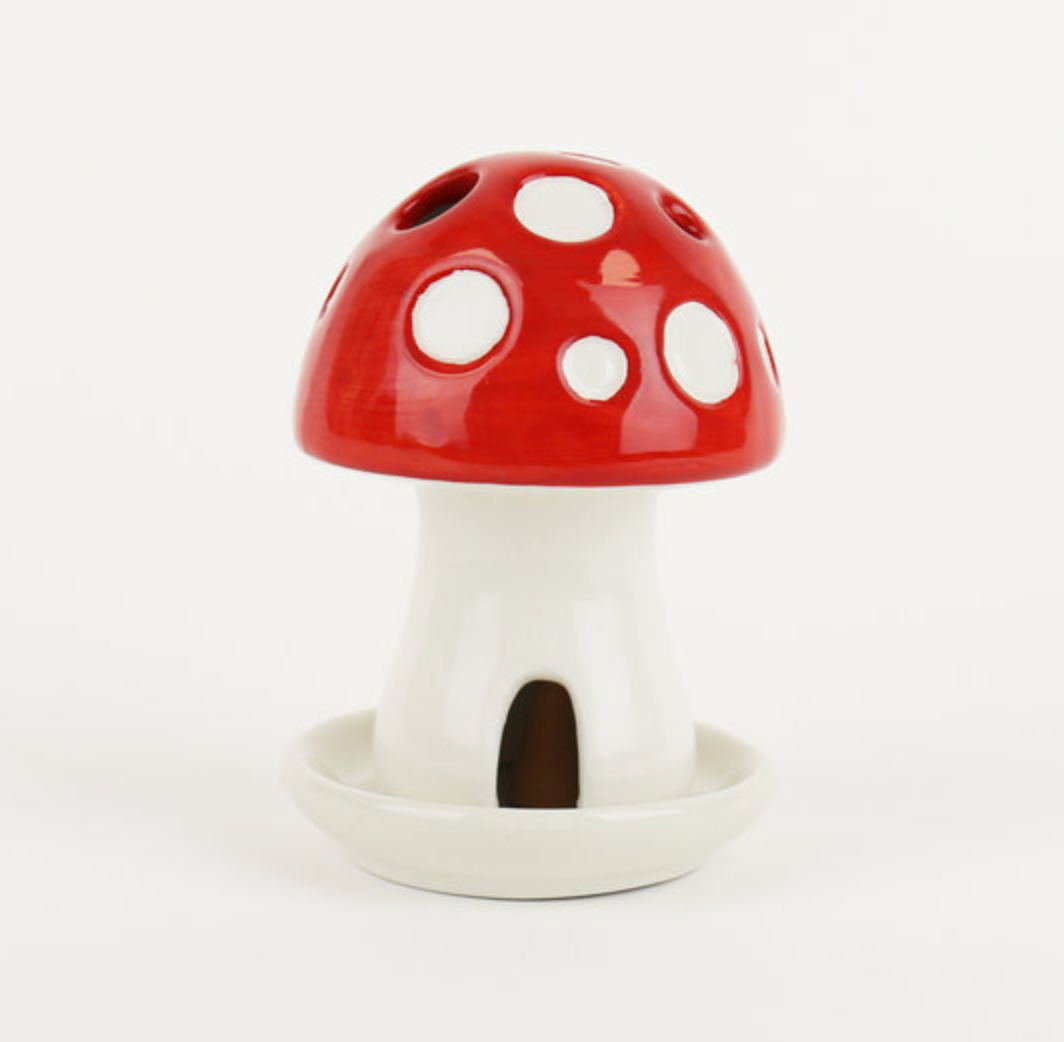 MUSHROOM INCENSE BURNER