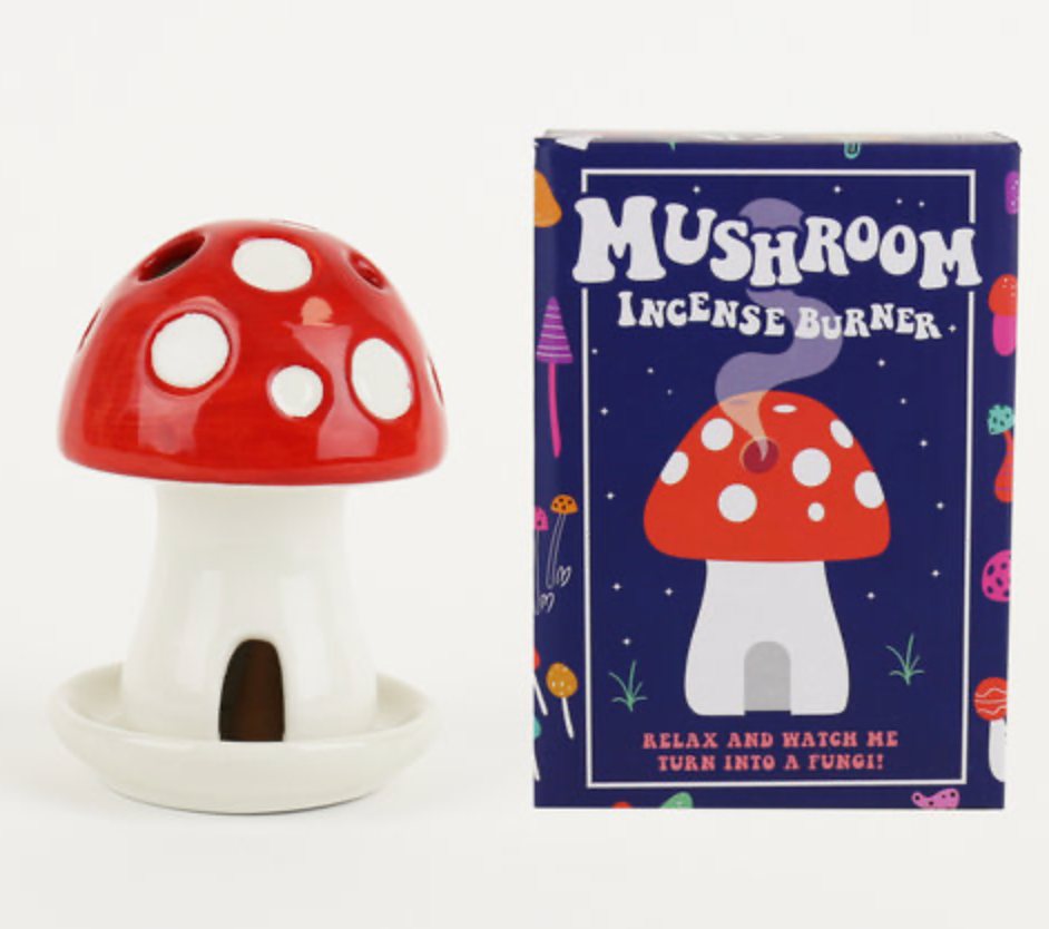 MUSHROOM INCENSE BURNER