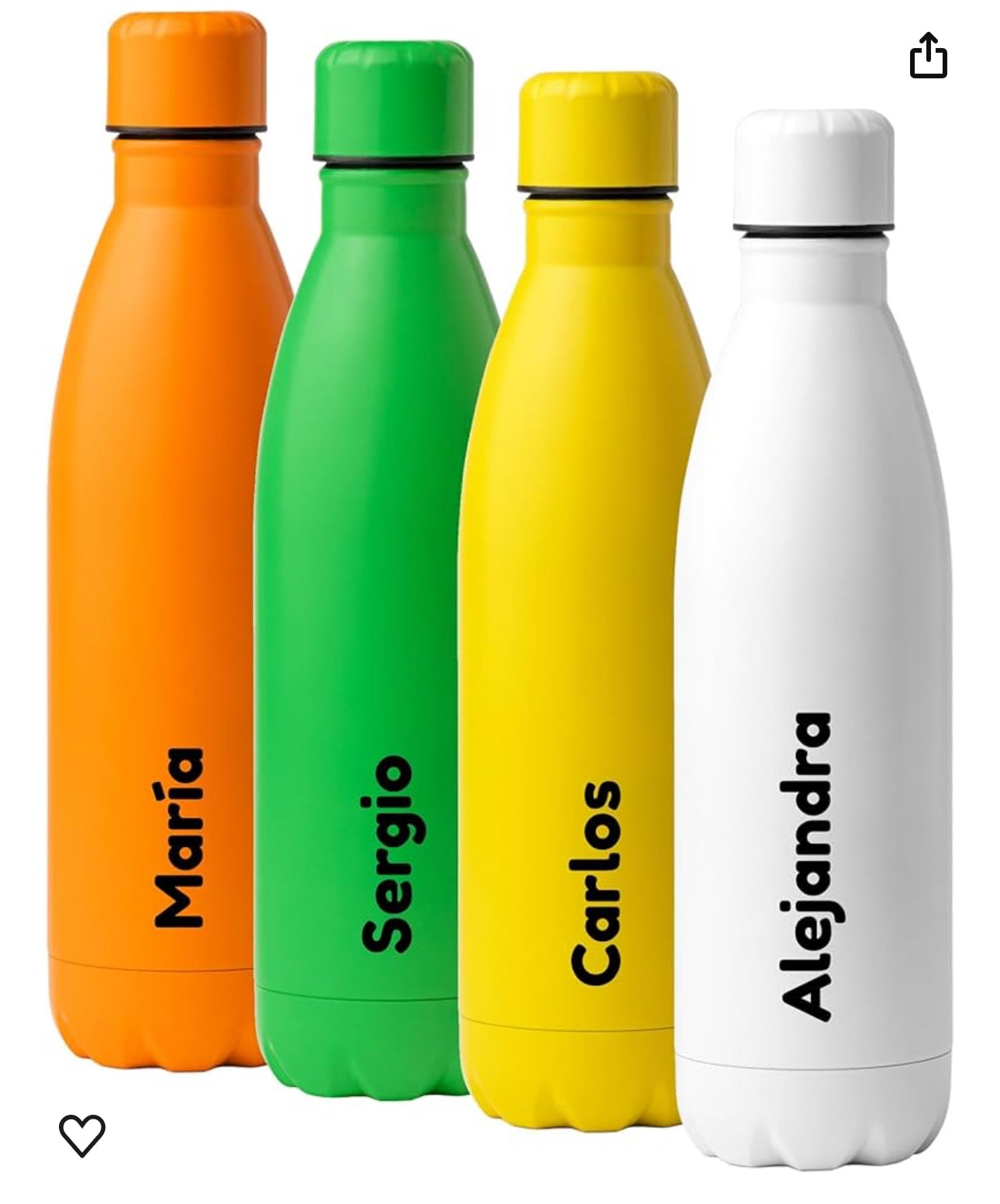 Botella Acero Personaliz.