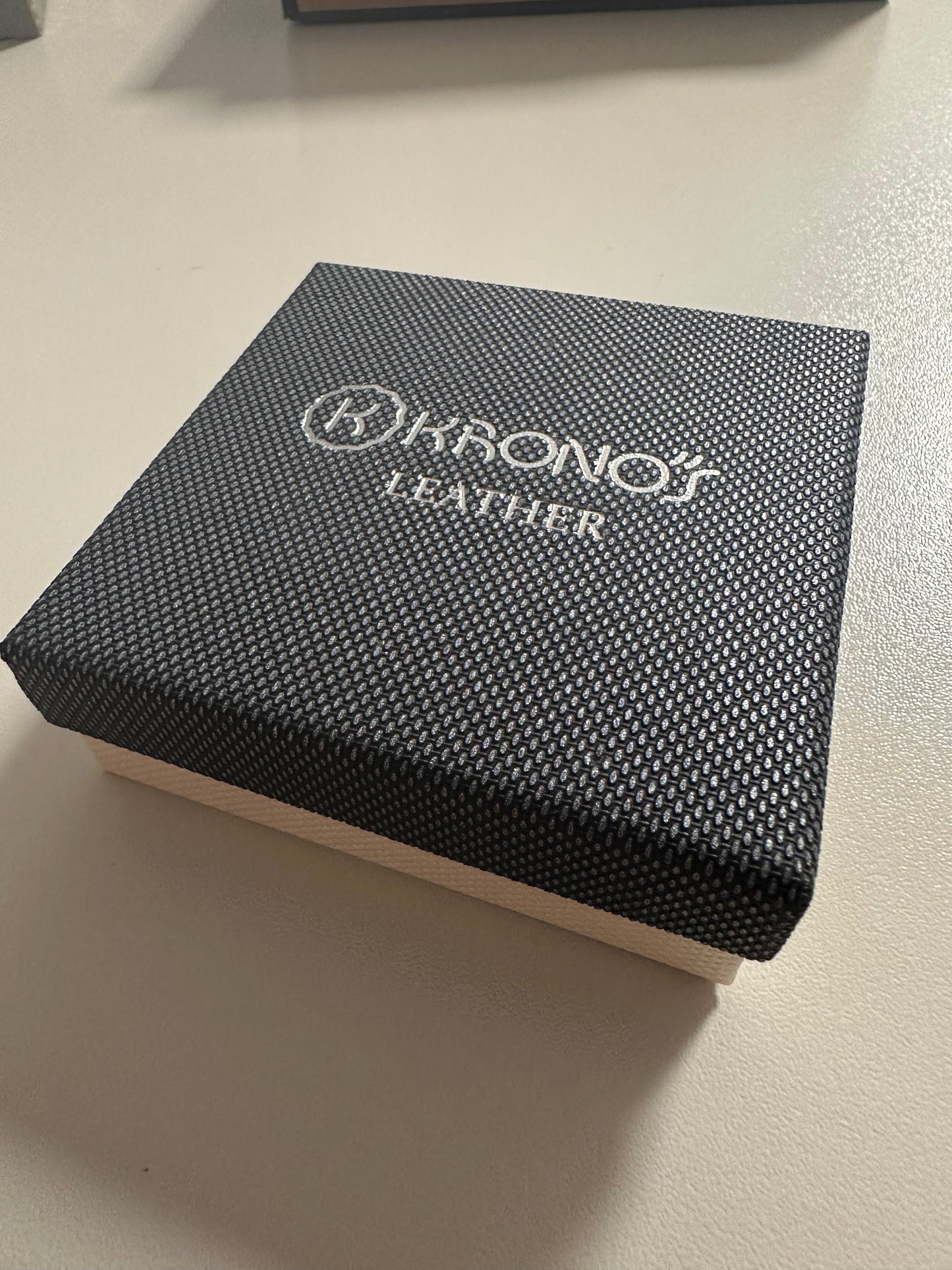 Green Nylon Bracelet with metal clasp