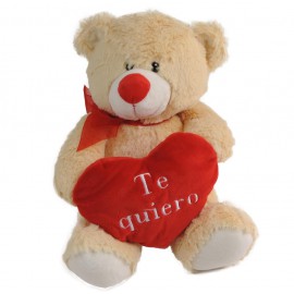 Peluche Osito Marrón Te Quiero 13cm