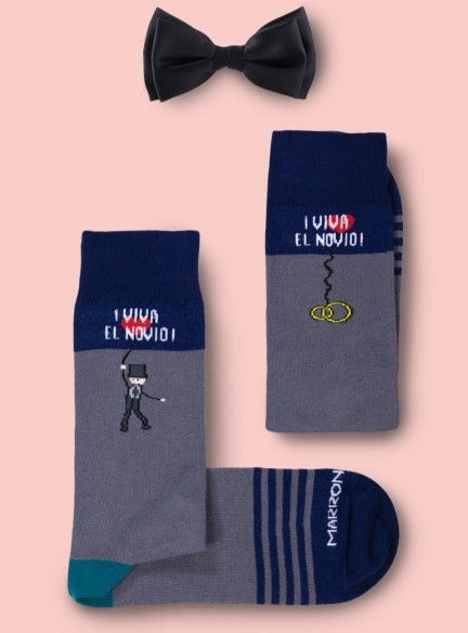 CALCETINES "¡VIVA EL NOVIO!"