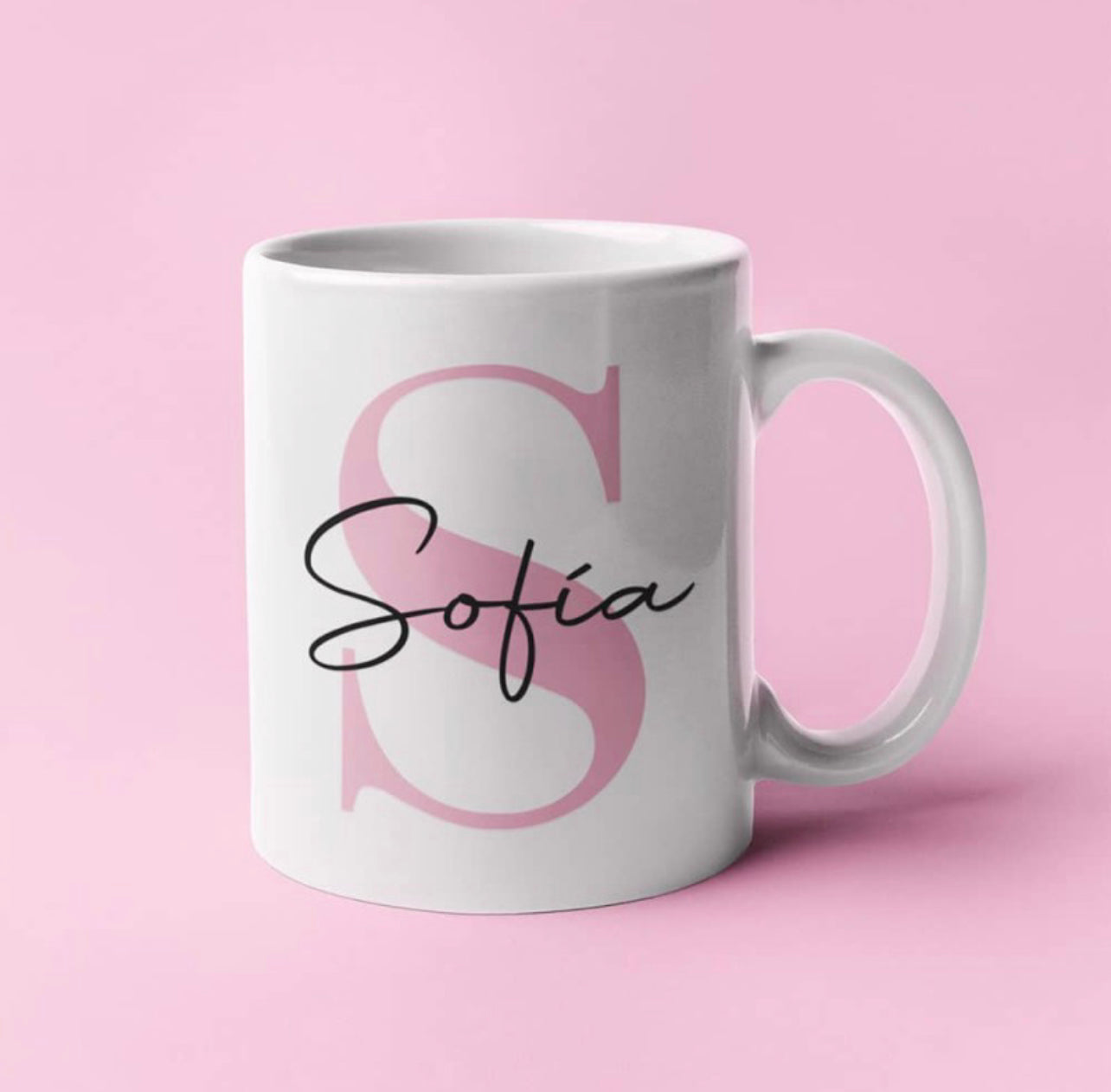 TAZA NOMBRE + INICIAL