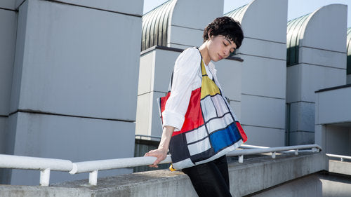 Bolsa Plegable Mondrian