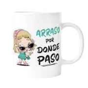 TAZA ARRASO POR DONDE PASO