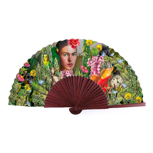 ABANICO FRIDA KAHLO