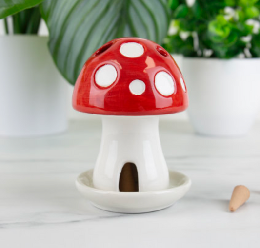 MUSHROOM INCENSE BURNER