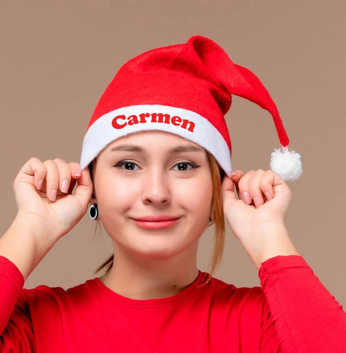 Gorro Navidad Personalizado