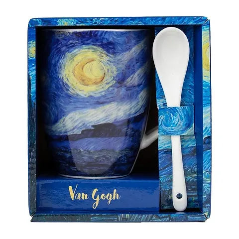 Taza y Cuchara Noche Estrellada
