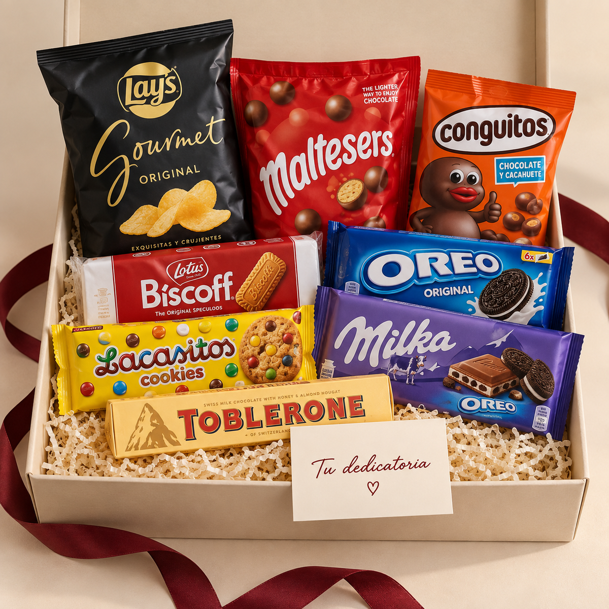 Choco Mix de Click Regala en caja regalo con tarjeta de dedicatoria
