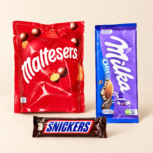 Extra Chocolate Lover con Maltesers, Milka Oreo y Snickers