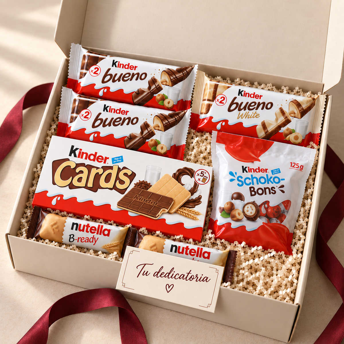 Kinder Mini de Click Regala con tarjeta de dedicatoria