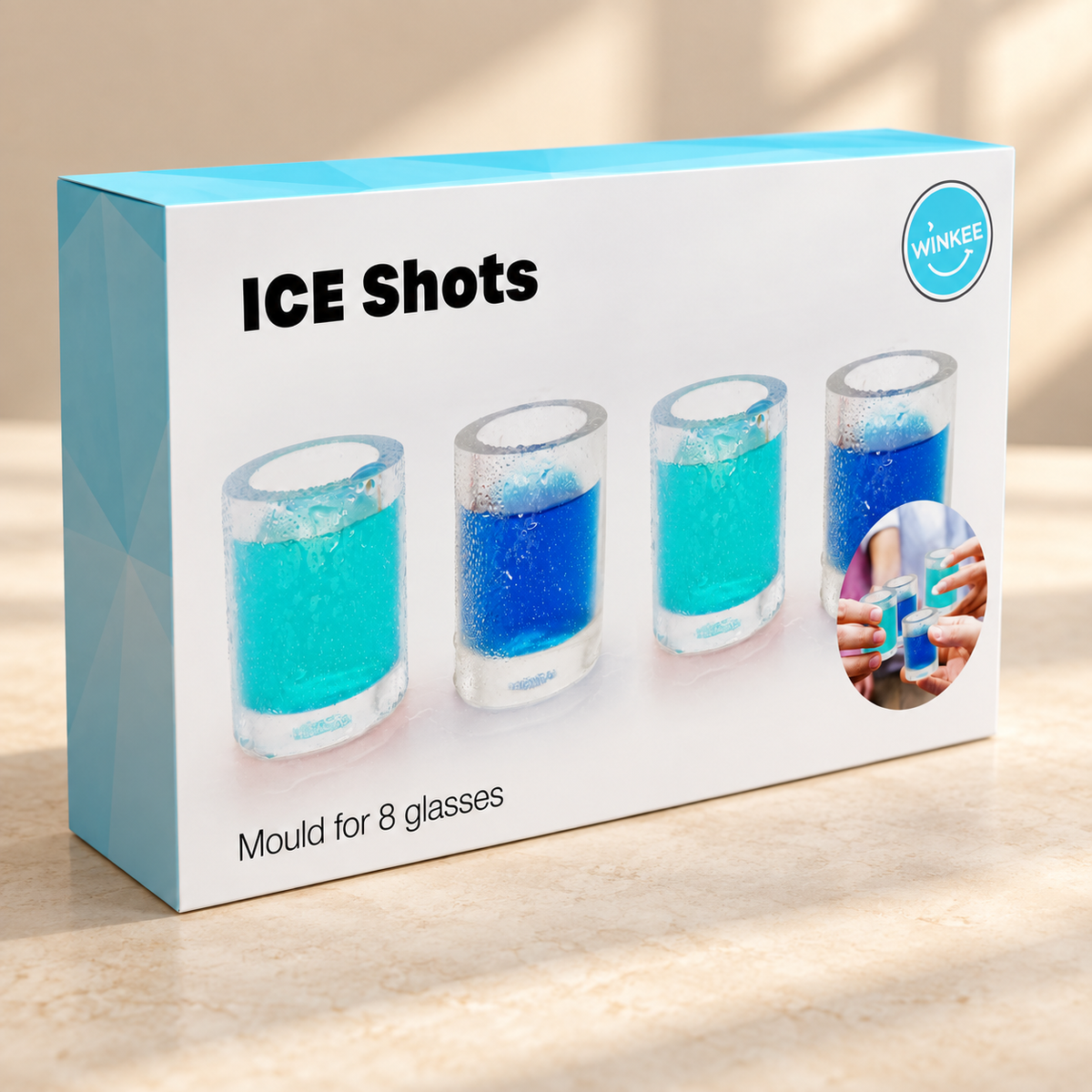 MOLDE CHUPITOS DE HIELO – fotografía de producto