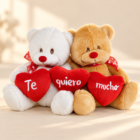 Peluche Pareja Osos – fotografía de producto