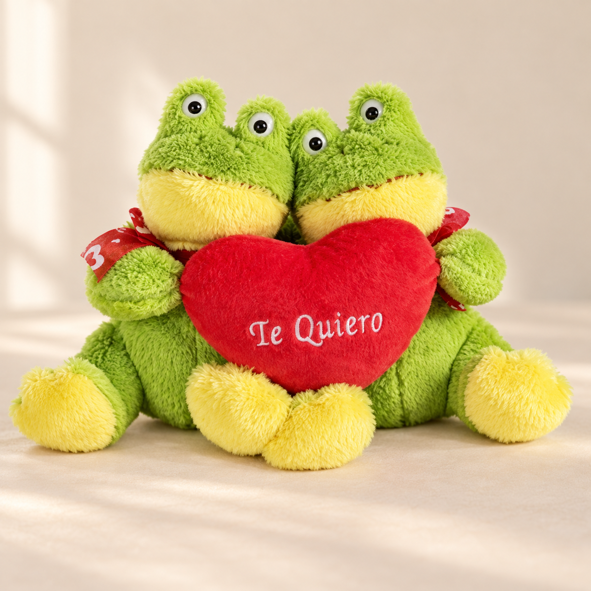Peluche Ranas Te Quiero – fotografía de producto