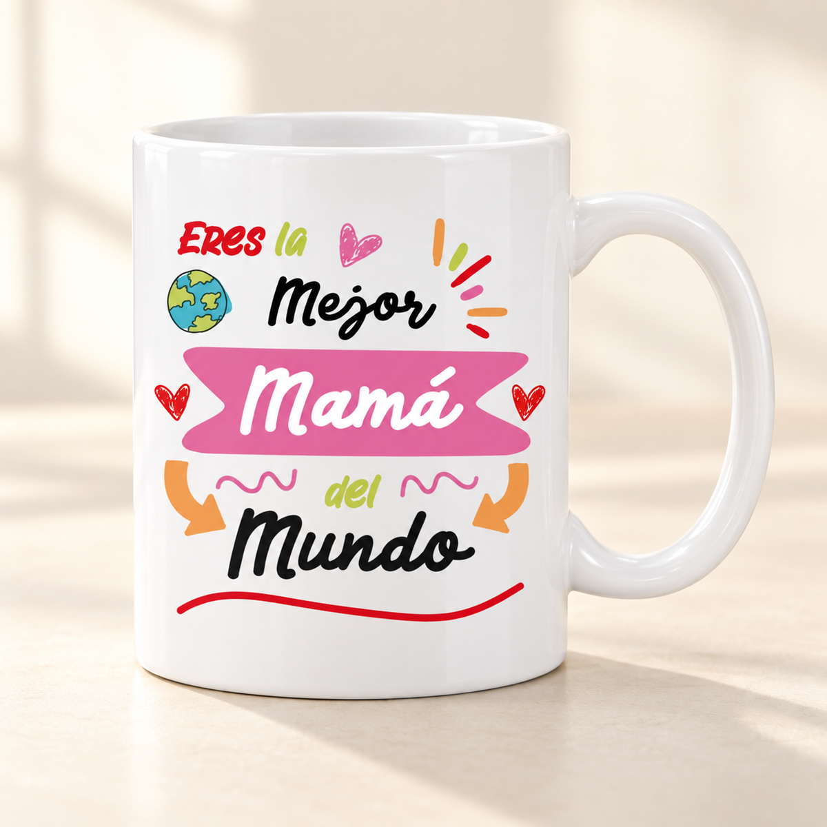 Taza Eres la mejor mamá del mundo