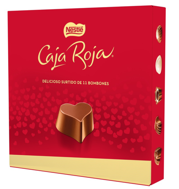 Bombones Nestle Caja Roja