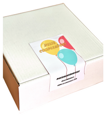 STICKER OUTSIDE BOX - BIRTHDAY